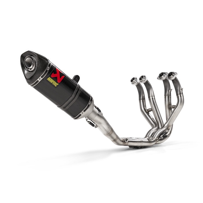 Knalpot Racing Akrapovic Fullsystem ZX6R '19+ S-K6R11-RC