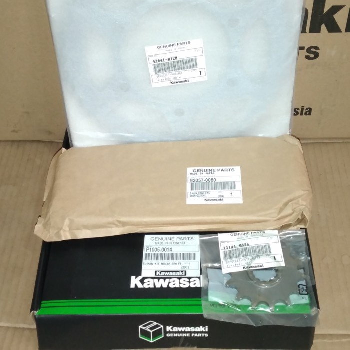 Gear Set Kawasaki Ninja 250fi Z250 Original - Gear set