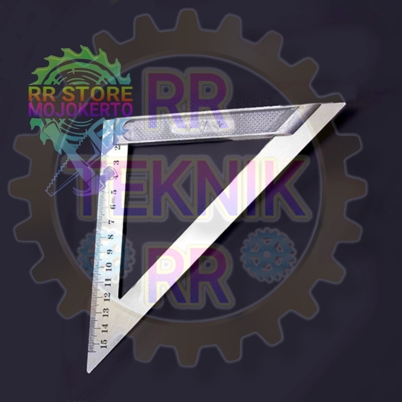 

PENGGARIS SIKU SEGITIGA 0 - 150 MM ALUMINIUM STAINLESS