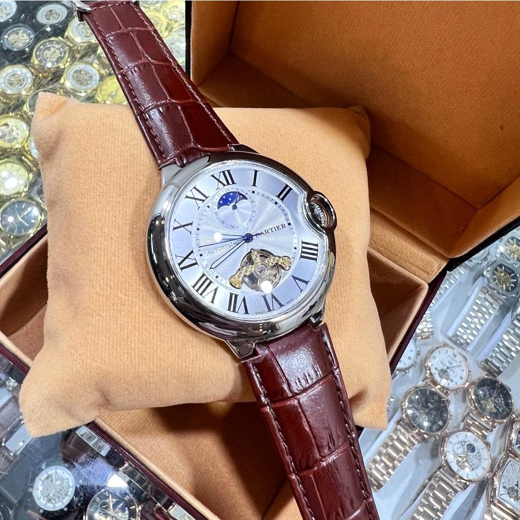 【COD】 Jam Tangan Automatic Pria Premium Elegan Terlaris Watch Arloji Cowok