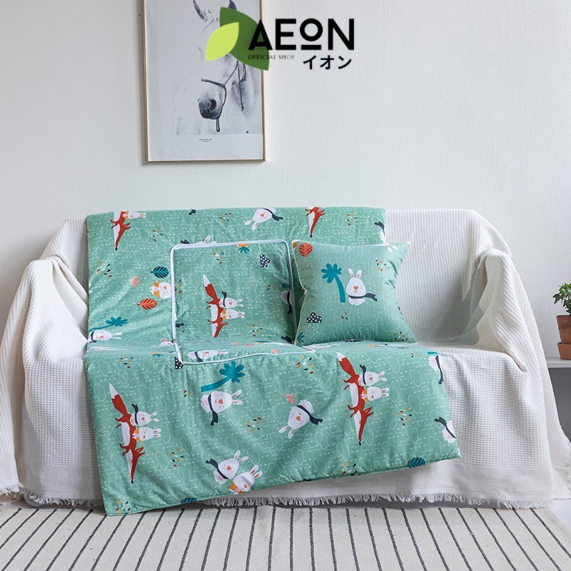AEON - BLM 095 NEW MOTIF Balmut (2 in 1) bisa jadi selimut dilipat jadi bantal