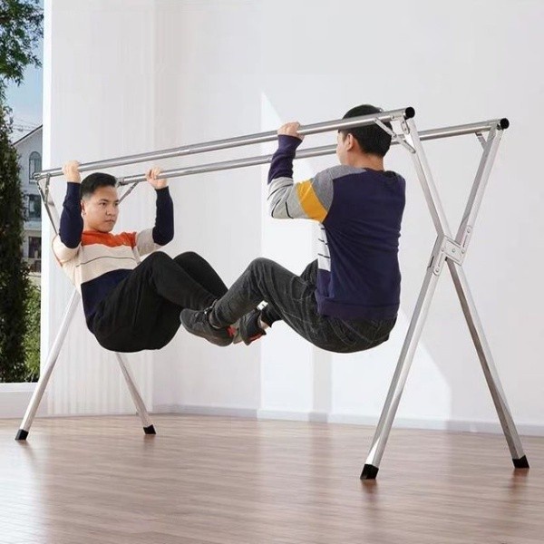 Jemuran Baju Lipat Stainless Minimalis/ Jemuran Pakaian 240cm jemuran hanger /jemuran baju lipat/ je