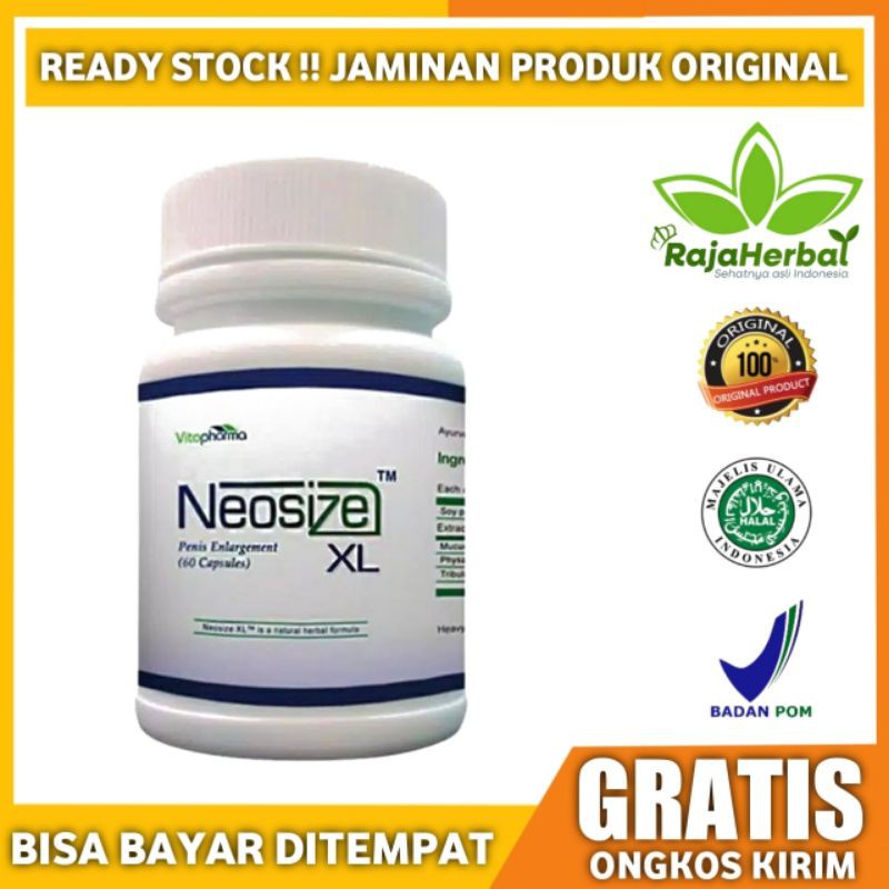 NEOSIZE XL OBAT HERBAL PEMBESAR_KELAMIN PRIA 100% AMPUH