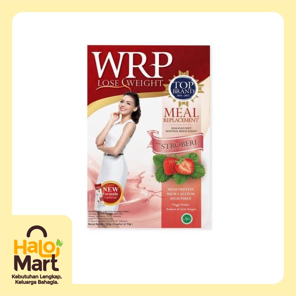 

WRP MEAL REPLACEMENT STRAWBERRY 324 GR