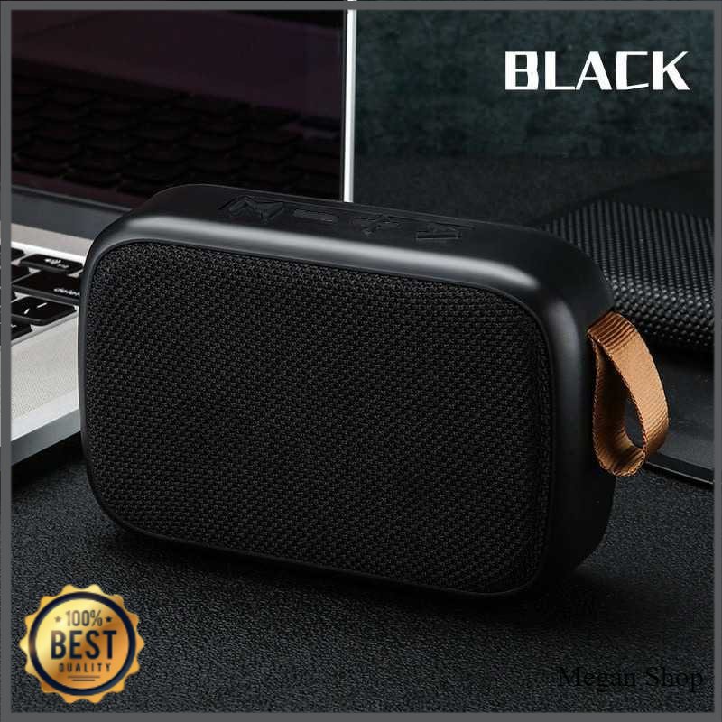 Portable Bluetooth Active Speaker Baterai 400mah dengan Radio Kartu TF AUX dan USB