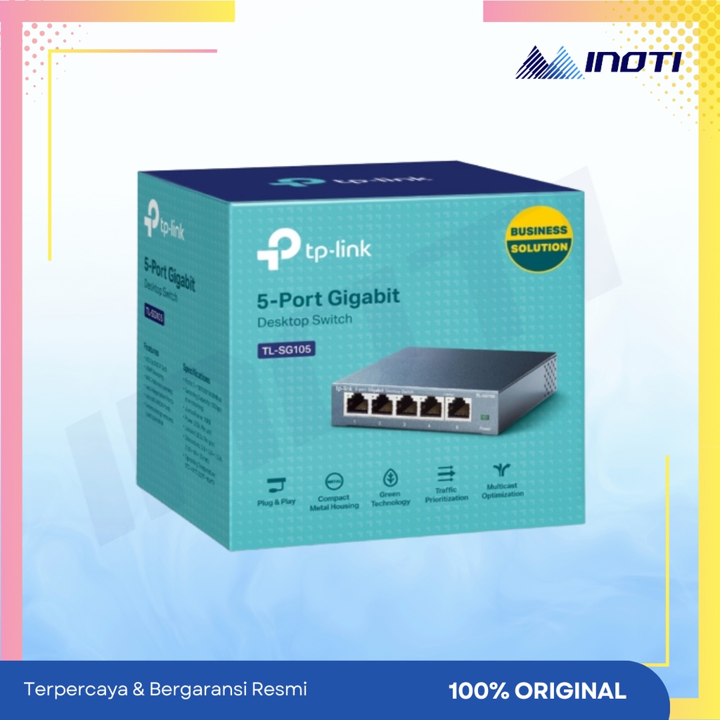 TP-LINK TL-SG105 TPLINK 5-Port/5 Port Gigabit Desktop Switch TL SG105