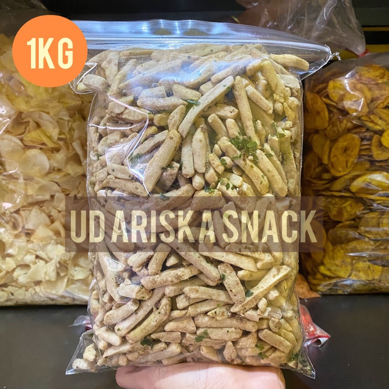 

1KG Basreng Ikan Original Exstra Daun Jeruk