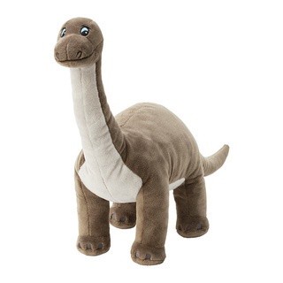 Boneka, dinosaurus/dinosaur/brontosaurus, 55 cm - 55 cm