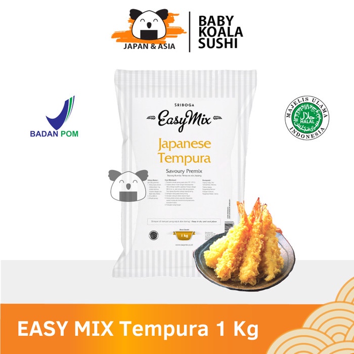 

[Big Sale] Tepung Tempura Jepang 1KG | Japanese Tempurako Easy Mix