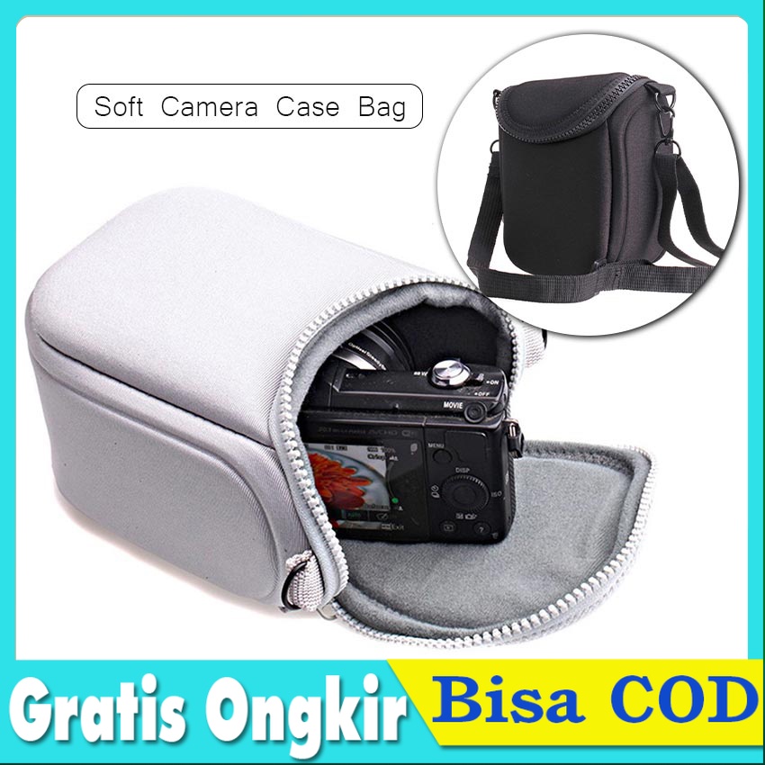 Tas kamera mini untuk kamera mirorrless Eos dan Sony