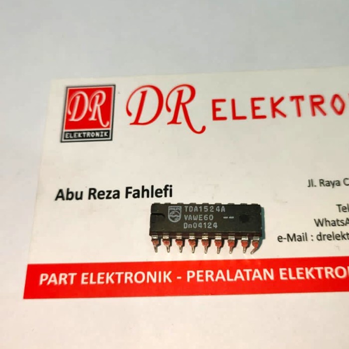 IC TDA1524 - TDA 1524 Transistor Integrated Circuit Power Audio LA27