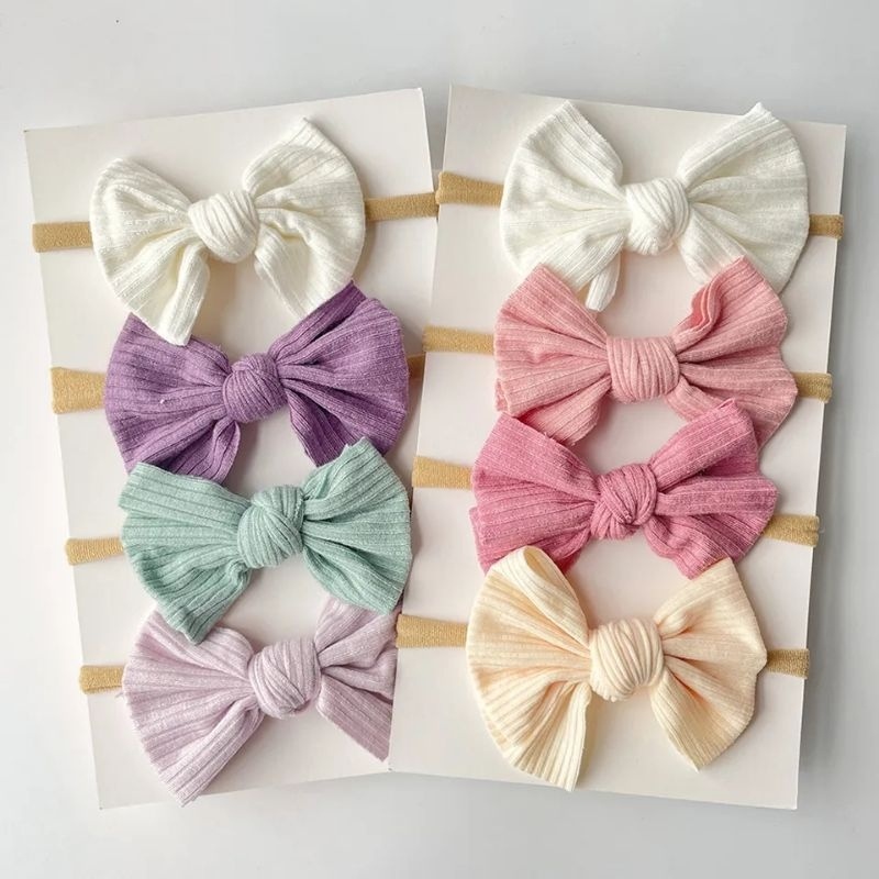 (Pimenova) bandana nylon pita bandana lembut bayi bandana bayi bando bayi pita