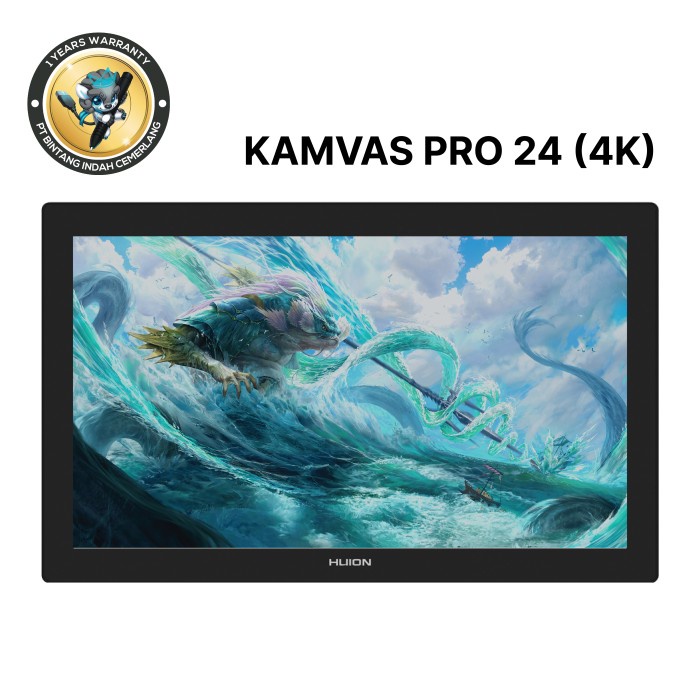 Huion Kamvas PRO 24 4K sRGB 140