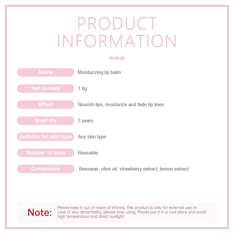 [JO]MAYCREATE Lip Balm Moisturizing Long Lasting Lip Plumper Tinggi Matte Lipstik Lembut Tahan Lama 