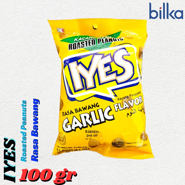 

IYES Kacang Oven Bawang 100gr