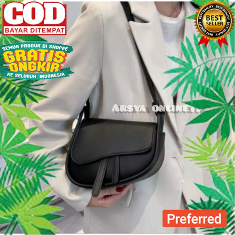 BELLA SLING BAG MINISO, TAS SELEMPANG WANITA, TAS BAHU WANITA, BAG WANITA.(MUAT HP)// HAND BAG / TAS