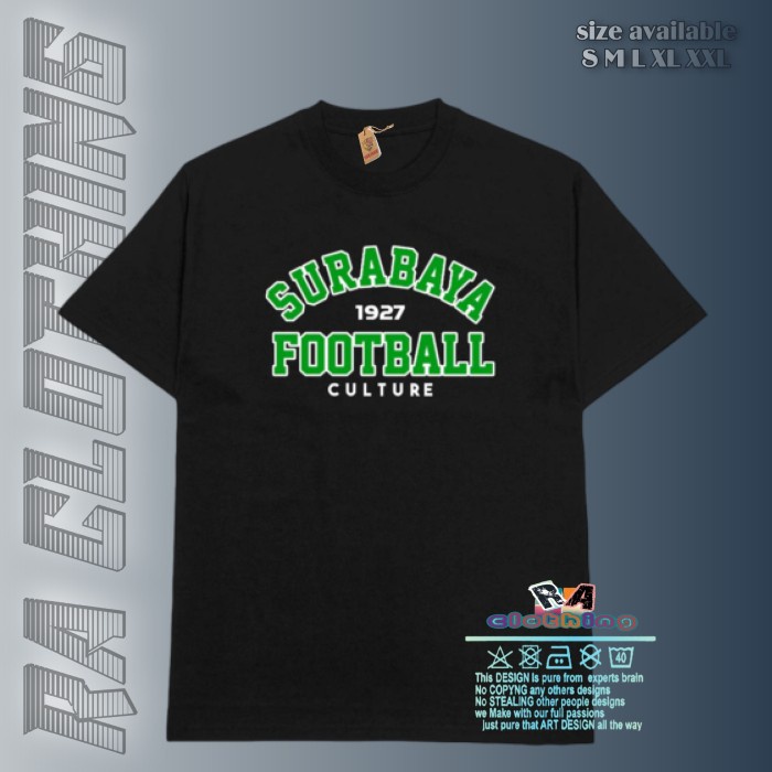 kaos Persebaya Surabaya football culture t-shirt fans football cotton  RAC CASUAL WEAR