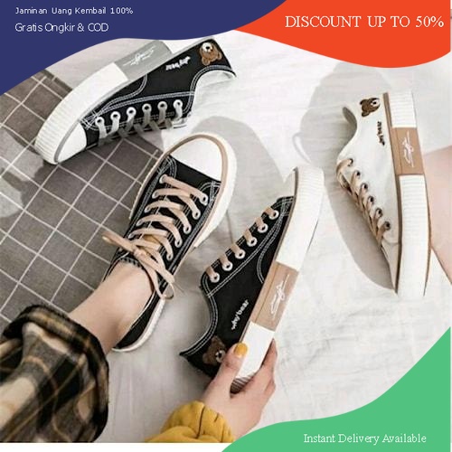 PVN Sepatu Cewek Wanita Kasual Olahraga Running Tinggi Import Premium Quality shoes Sport Trendy K-F