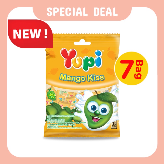 

Package 7 Yupi Mango Kiss Bag