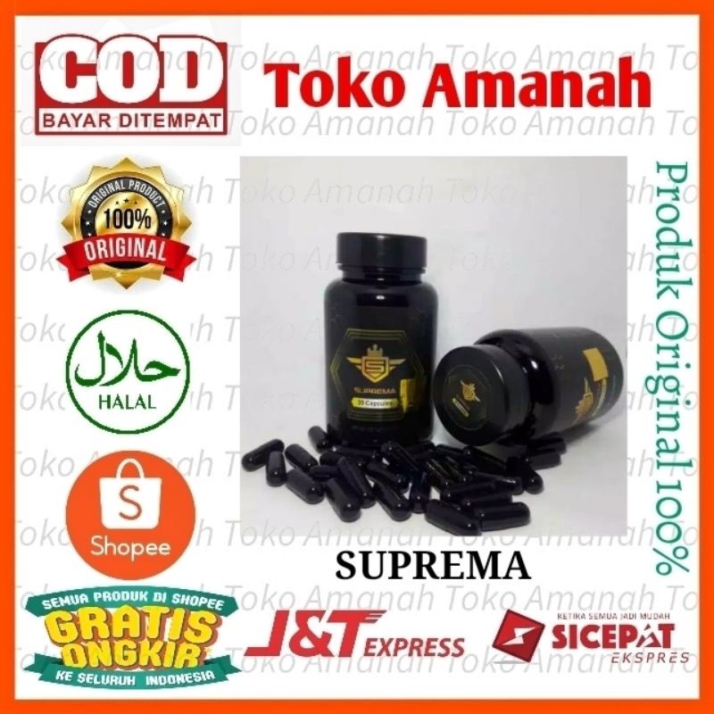 Herbal Suprema Asli - Suprema asli Original stamina pria sudah BPOM(Gratis Ongkir)