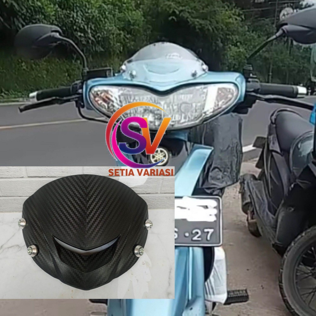 VISOR KARBON JUPITER Z BURHAN 2000 - 2005