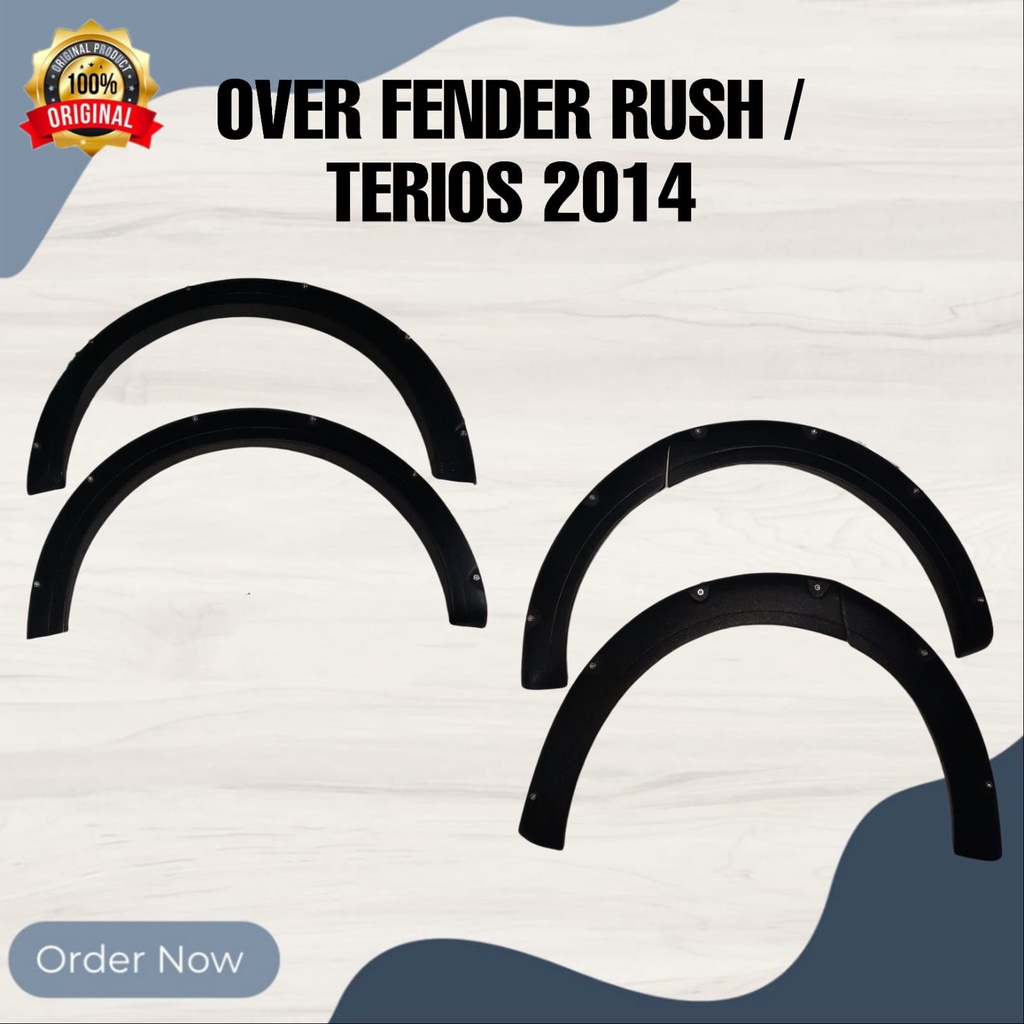 OVER FENDER RUSH TERIOS 2014