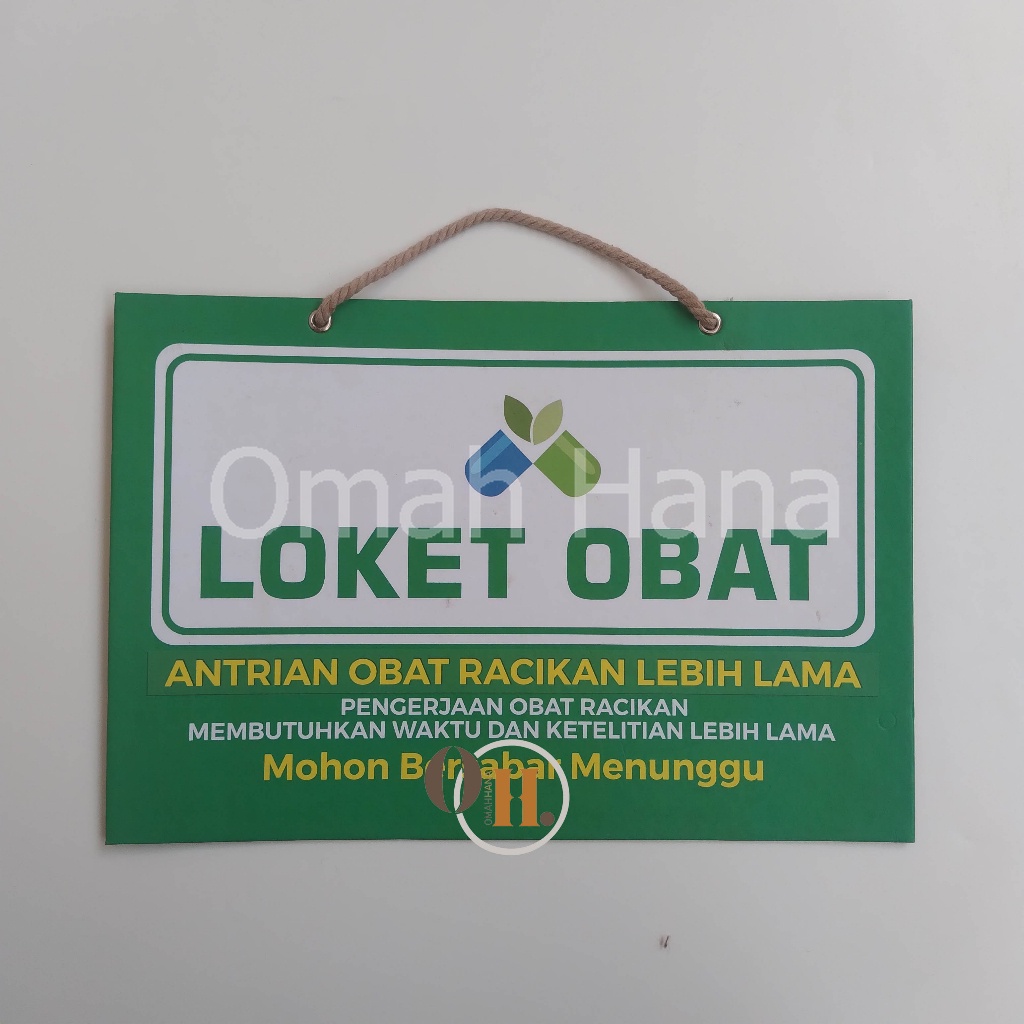 

Hard Poster Loket Obat - Tempat Obat - Farmasi