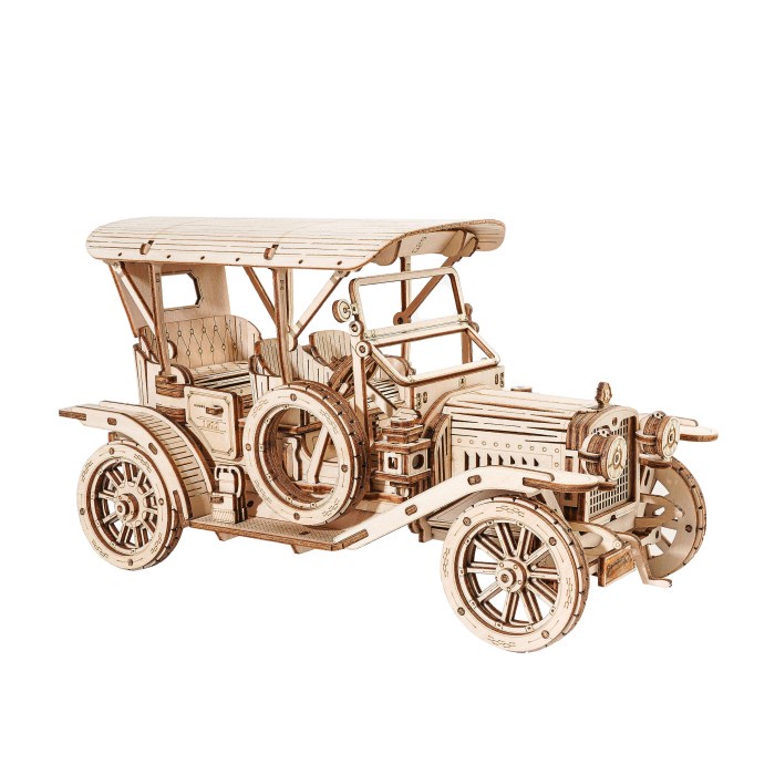 Rolife ROKR Vintage Car 3D Wooden 3D Puzzle MC801