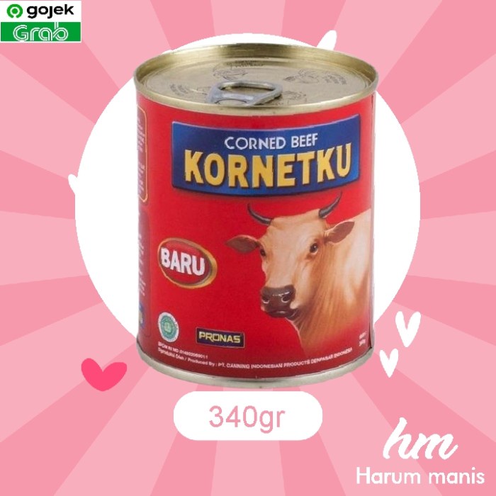 

Kornet Sapi / Beef Kornetku Pronas 340gr