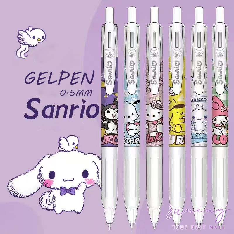 

Sanrio Glepen/pulpen Hitam 0.5mm-Suning Mall