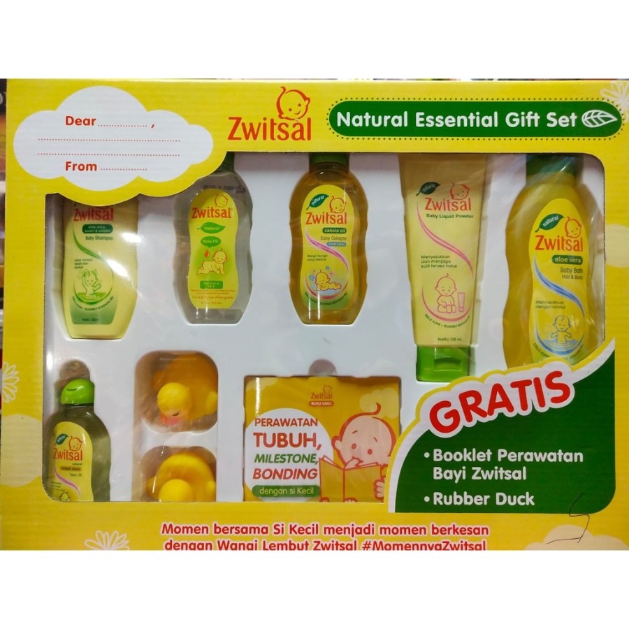 Zwitsal Baby Spa Gift Box - Paket Set Lengkap Zwitsal Perlengkapan Bayi