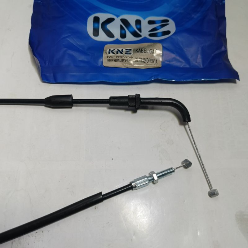 KABEL TALI GAS KLX 150 A OPEN KNZ / KABEL GAS KLX 150 OPEN A ORIGINAL KNZ Rossi variasi & sparepart