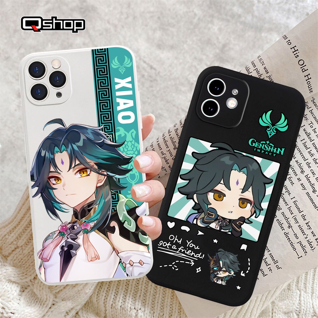 New Premium Case Genshin Impact Xiao Series QS307 for Xiaomi Redmi 12 12C 10 10C 9 9A 9C 9T NOTE8 NO