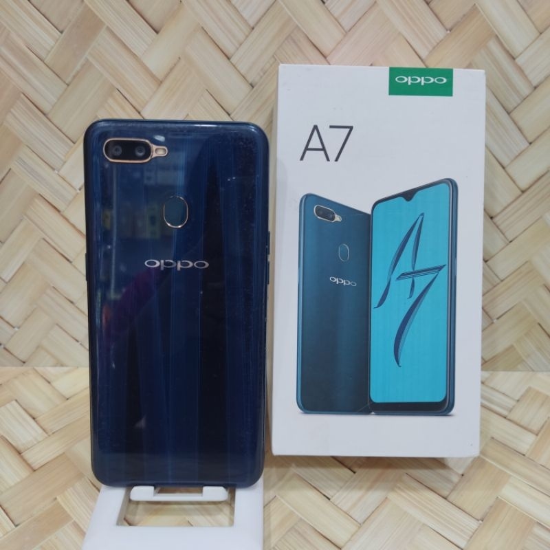 Oppo A7 Ram 3/64GB I Ram 4/64GB Bekas Original