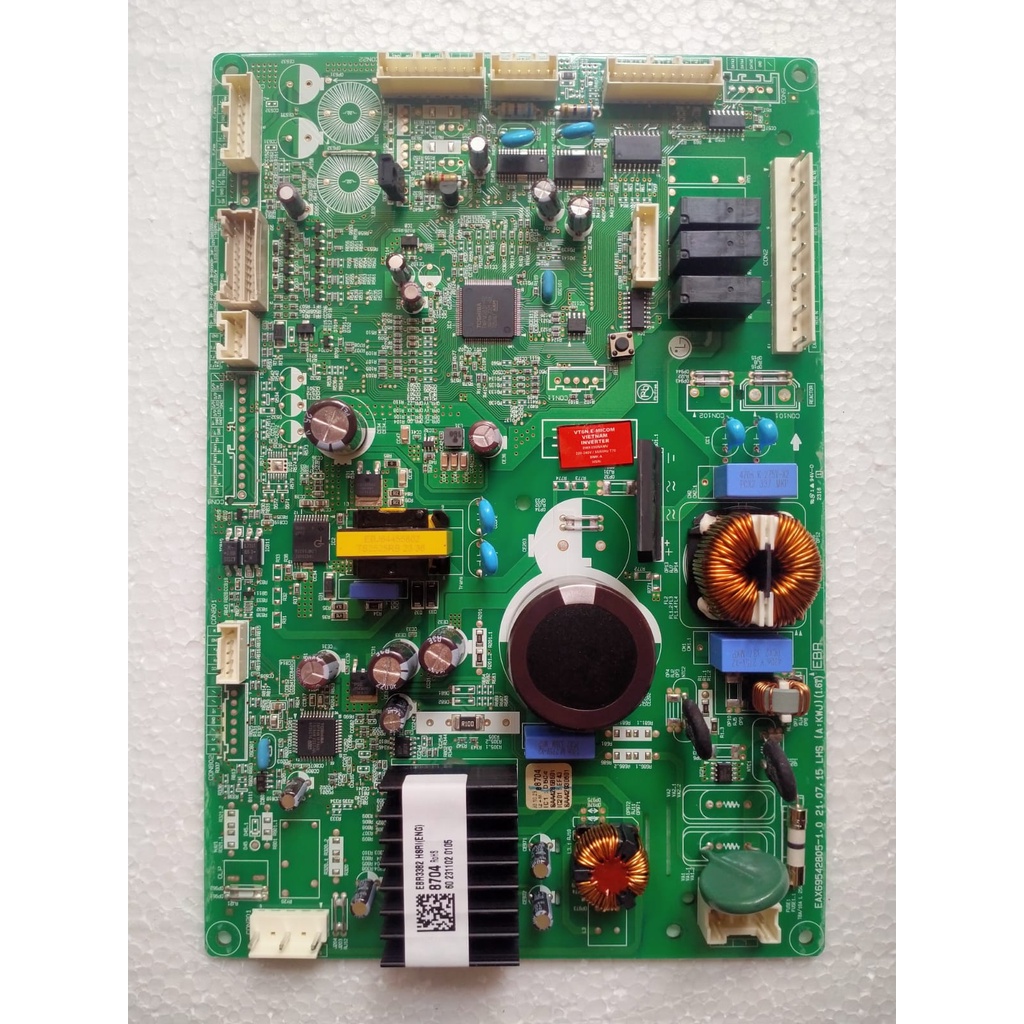 PCB MAIN EBR33828704 KULKAS 2 PINTU LG GN-F392PQAK GN-F392PXAK GN F392PQAK GN F392PXAK