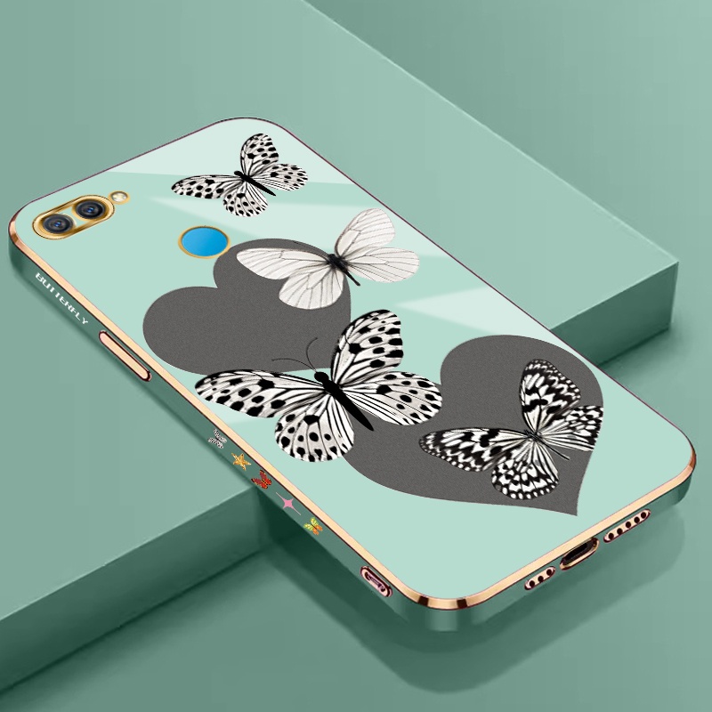 Casing 6D Plating Soft Case hp for OPPO A7 A83 A9 2020 A9x A8 case A7x AX7 A7n OPOP OPPOA7 OPPOA83 O
