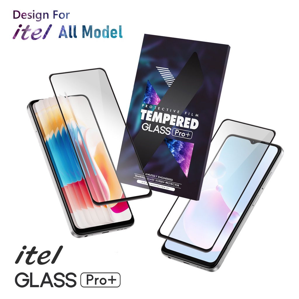 Full Cover Premium Tempered Glass for Itel All Model