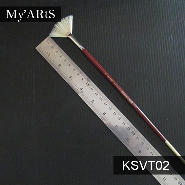 

Kuas Vtec Fan Brush Bristle Kuas Kipas Lukis Gambar Cat Minyak Myarts