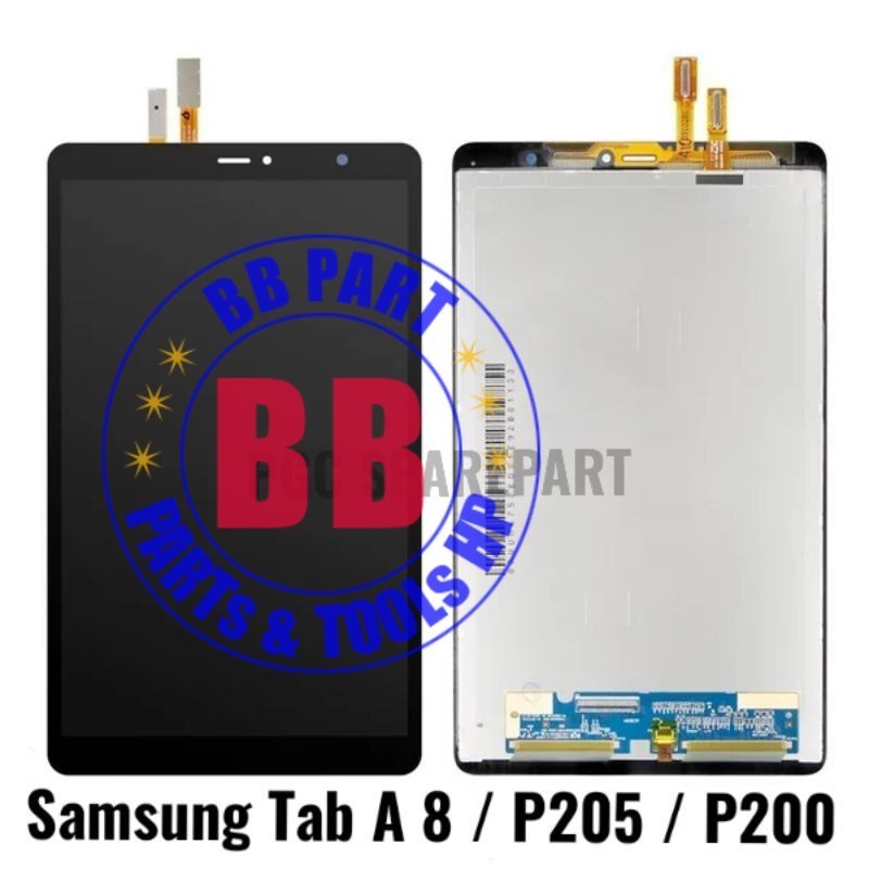 Original OEM LCD Touchscreen Tablet Fullset Samsung Galaxy Tab A 8.0 &amp; S Pen (2019) / SM - P205 / SM - P200 - BBpart