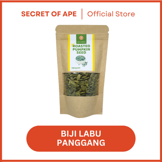 

PUMPKIN SEED ROASTED / BIJI LABU KUPAS PANGGANG / KUACI KWACI