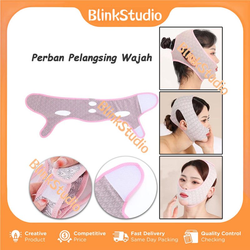 Perban Pelangsing Wajah / Membentuk Wajah V shape Dagu