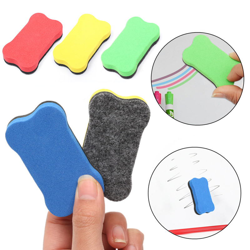 

Kawaii Mini Magnetic Whiteboard Eraser Dry Erase Marker White Board Cleaner Teacher School Note Study Whiteboard Office Supplies