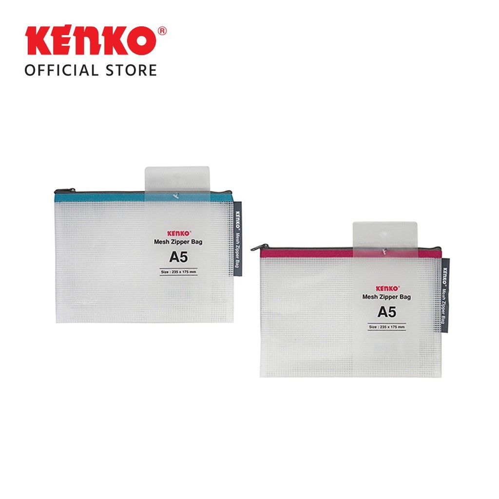 

KENKO MESH ZIPPER BAG MZB1-A5 - 1 PCS