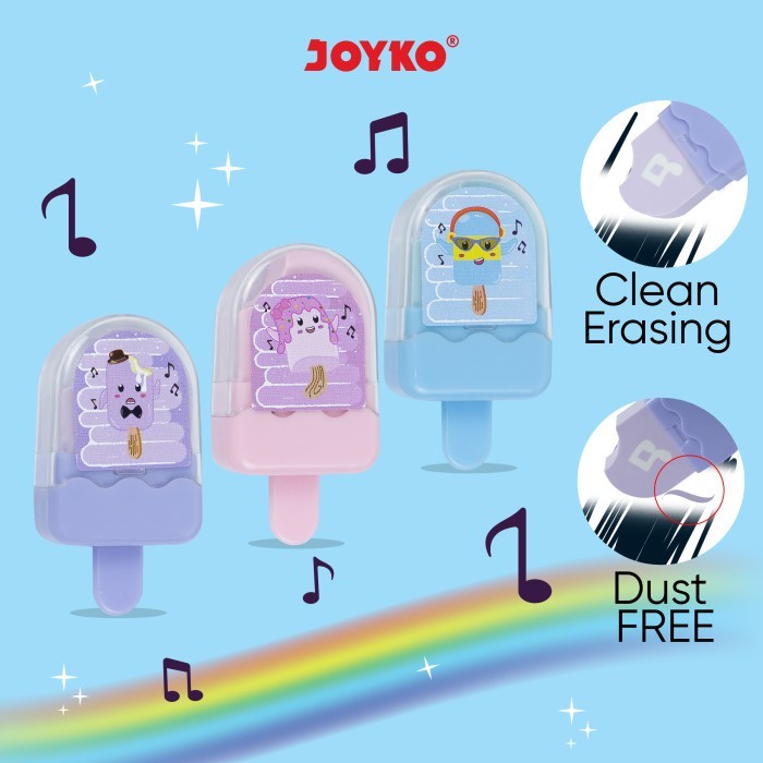 

(1pc) Penghapus Eraser Joyko ER-129 Ice Pop