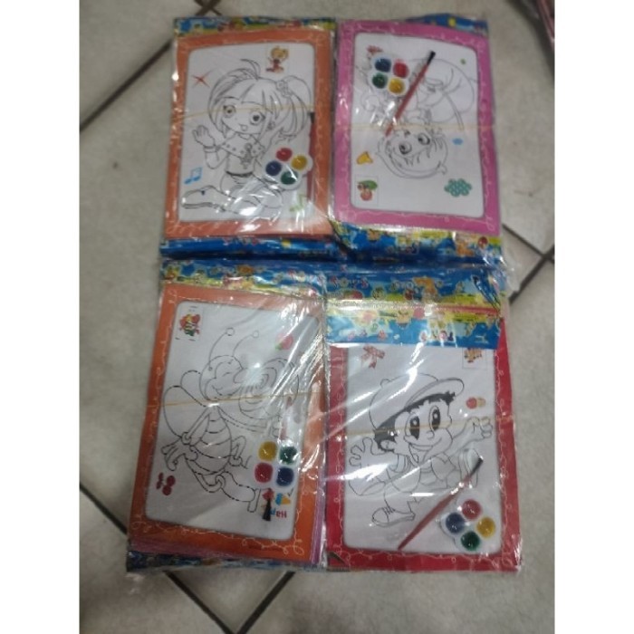 

Mainan Melukis Cat air Tanggung 10pc
