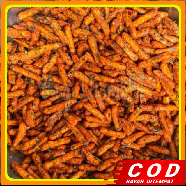 

basreng stik 1 kilogram basreng viral pedas daun jeruk gurih
