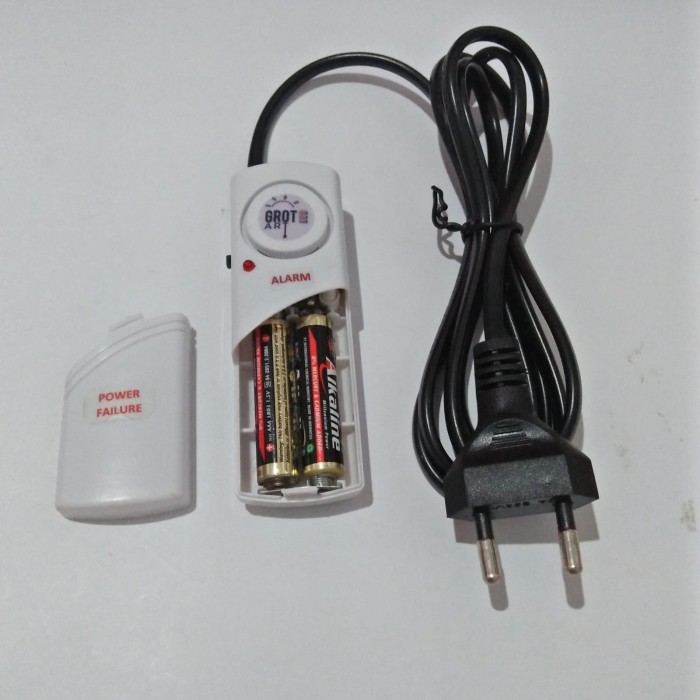 

Power Failure Alarm Sensor Alarm Mati Listrik PLN Padam baterai AAA