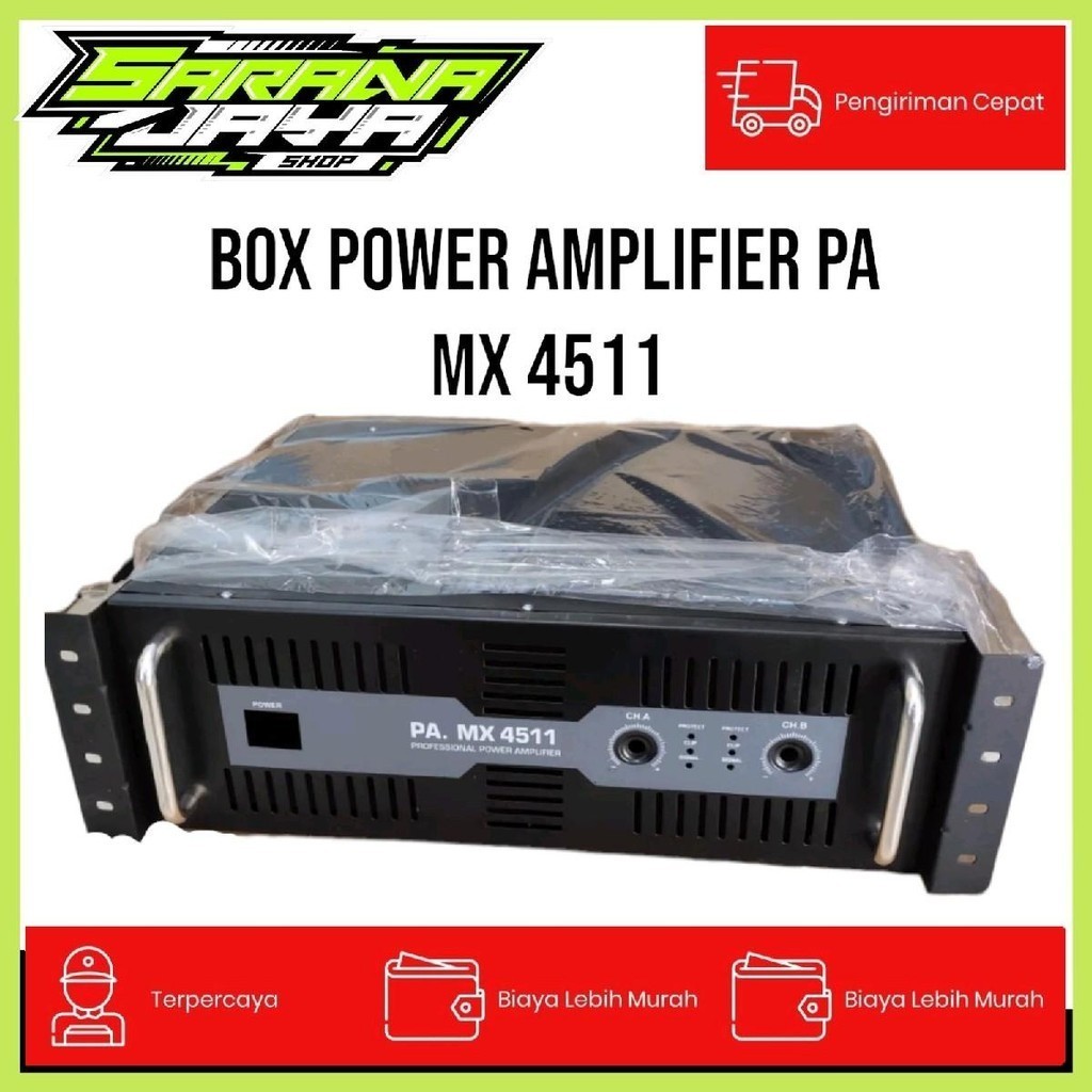 BOX POWER AMPLIFIER PA MX 4511