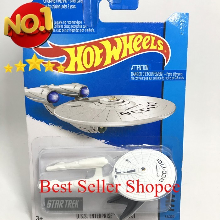 Hot Wheels  USS Enterprise NCC1701 Toy FAZ Store