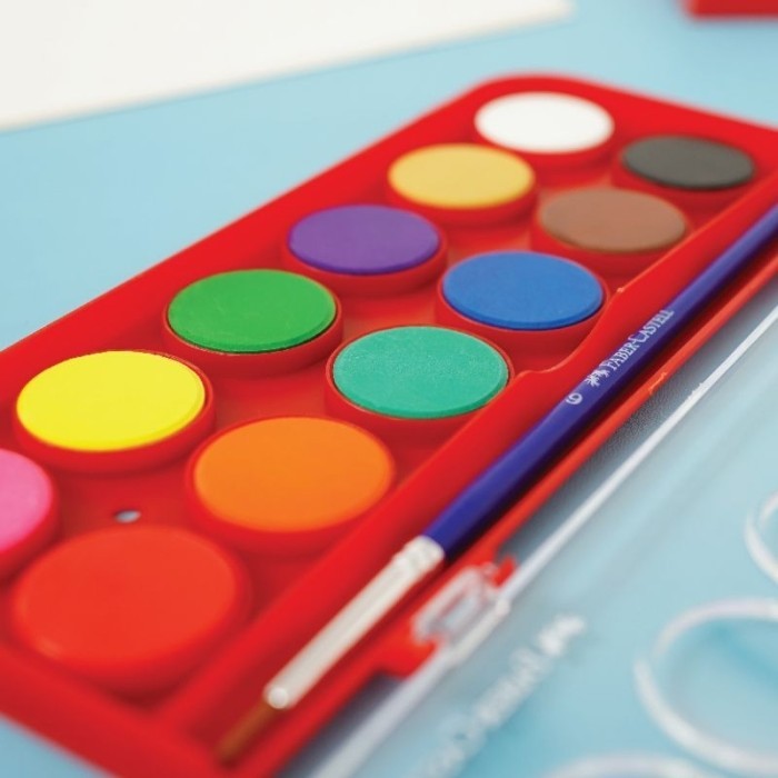 

Faber-Castell Cat air Watercolour Cake - Set 12